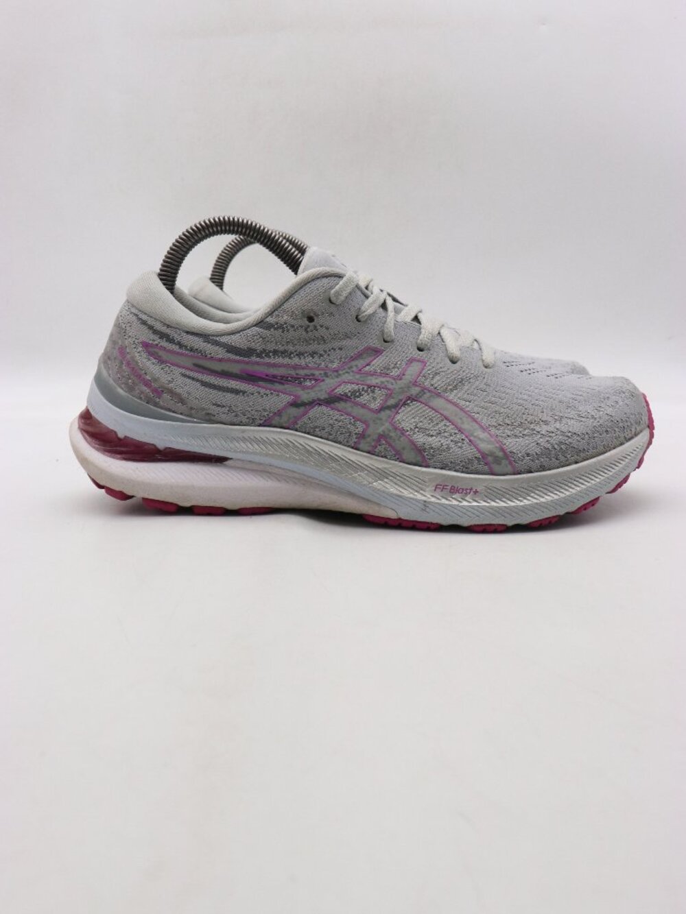Asics Gel Kayano 29 Women's 8.5 Wide Gray Orchid Purple Running Shoes Sneakers
